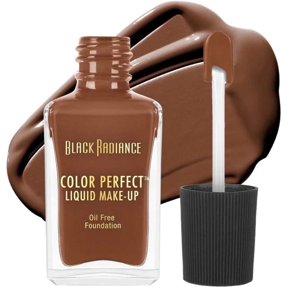 3/15 NEW Black Radiance Color Perfect Full Coverage Foundation Makeup Cocoa Bean